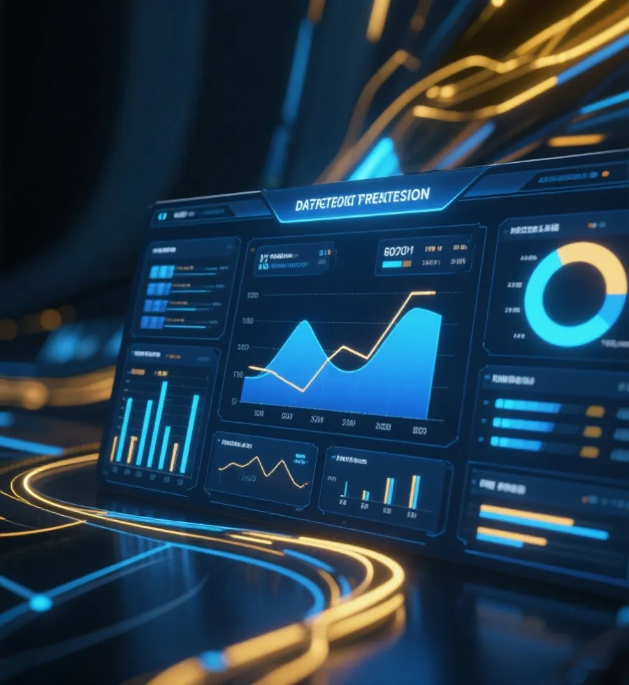 Data-driven forecasting dashboard